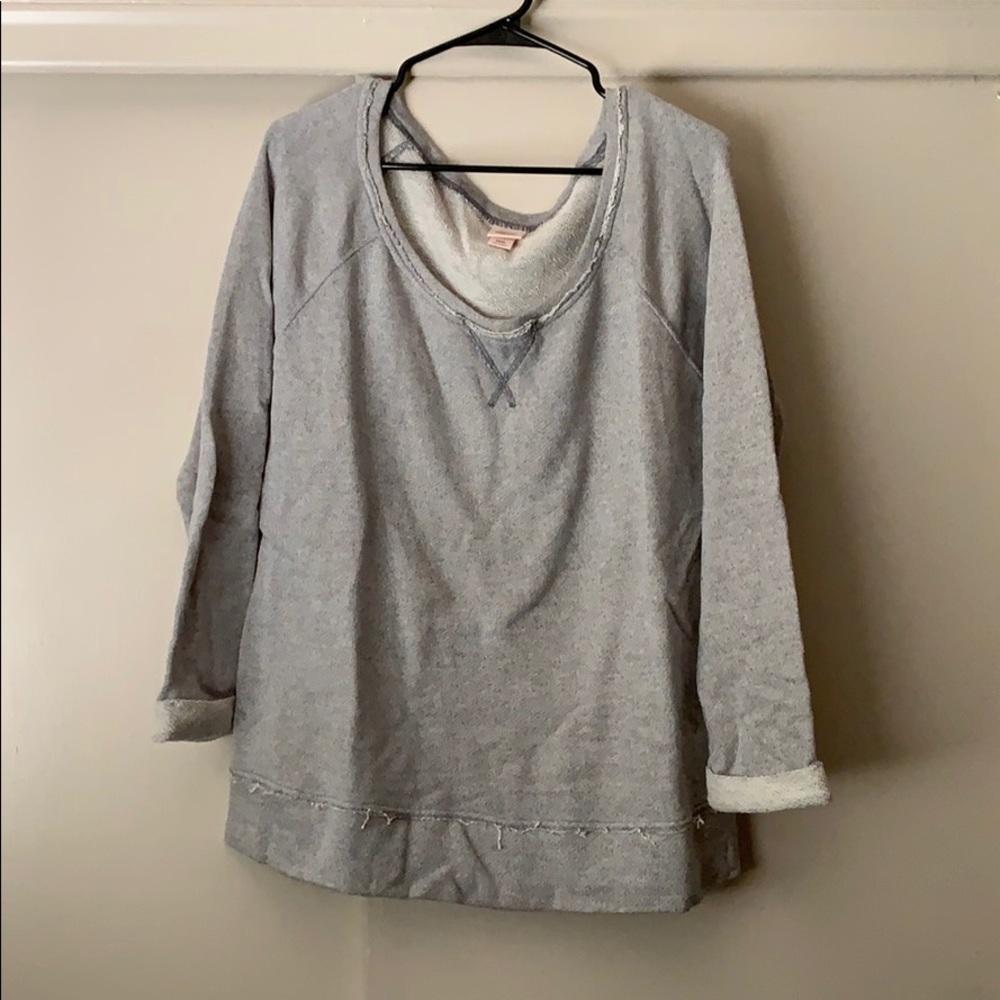 Off the shoulder sweater